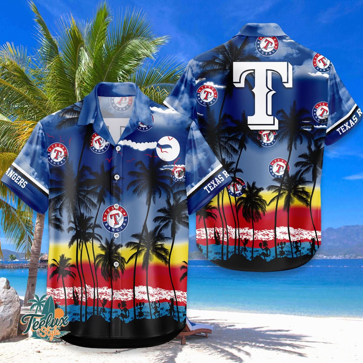 Texas Rangers | MH MLB Hawaiian Shirt 6