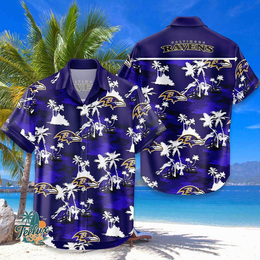 Baltimore Ravens | MH NFL Hawaiian Shirt 3