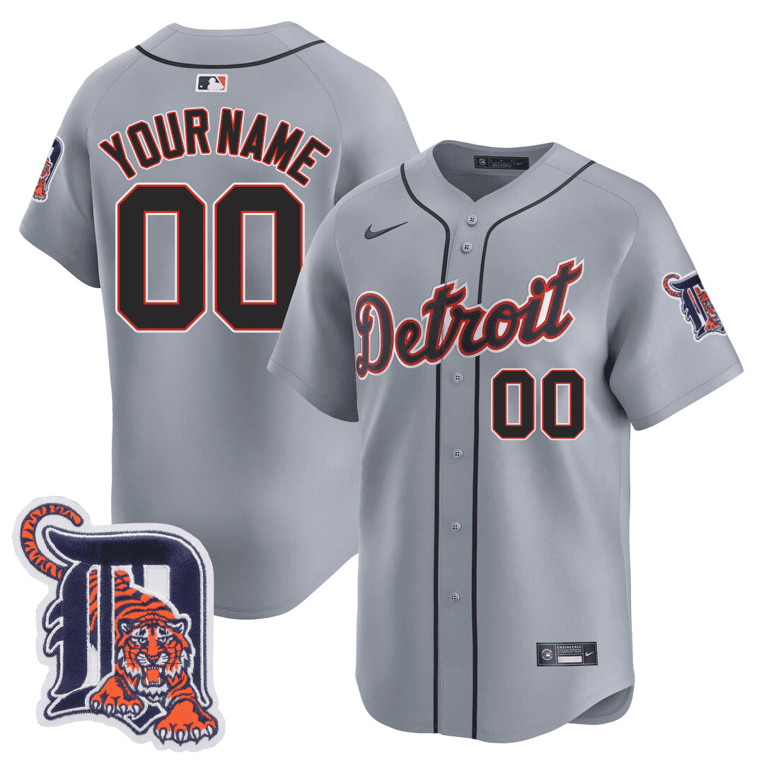 Detroit Tigers Custom Jersey All Stitched - PLDT1277