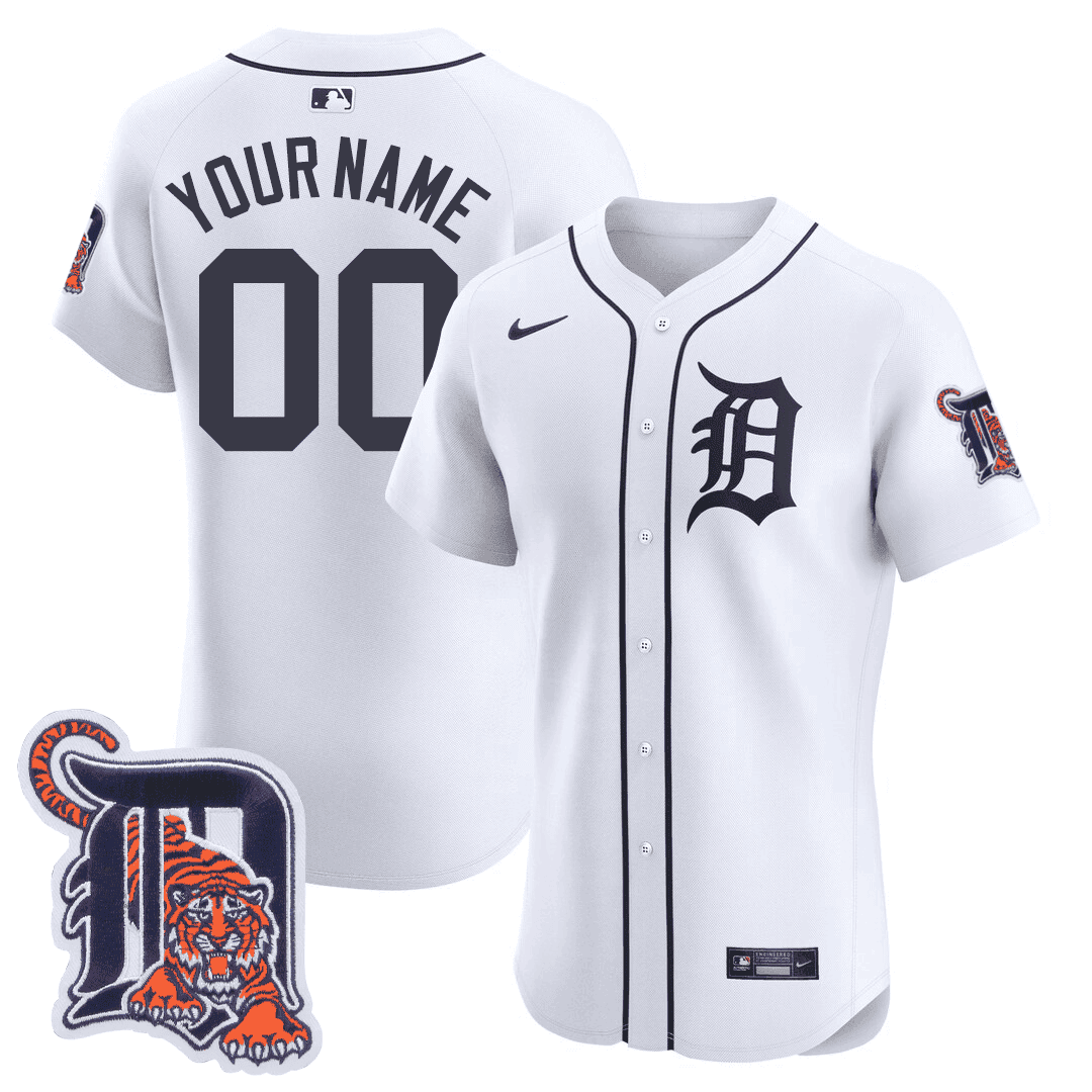 Detroit Tigers Custom Jersey All Stitched - PLDT1277