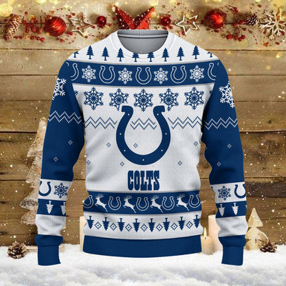 Indianapolis Colts Ugly Sweater - Christmas Gift 1014