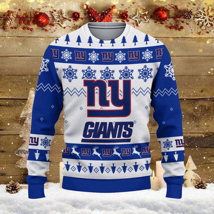 New York Giants Ugly Sweater - Christmas Gift 1023