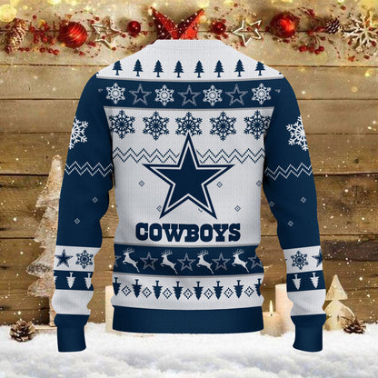 Dallas Cowboys Ugly Sweater - Christmas Gift 1009