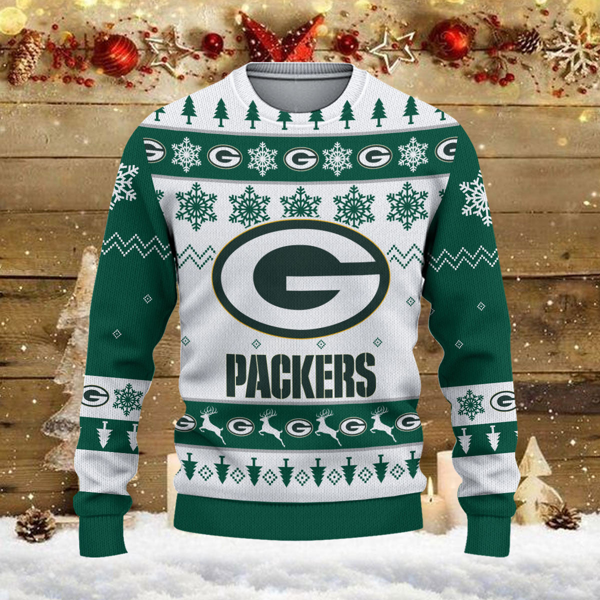 Green Bay Packers Ugly Sweater - Christmas Gift 1012