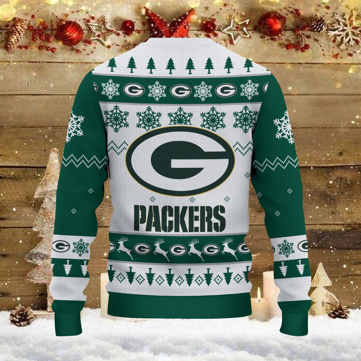 Green Bay Packers Ugly Sweater - Christmas Gift 1012