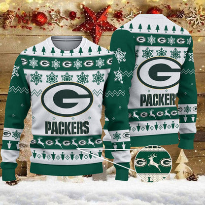 Green Bay Packers Ugly Sweater - Christmas Gift 1012