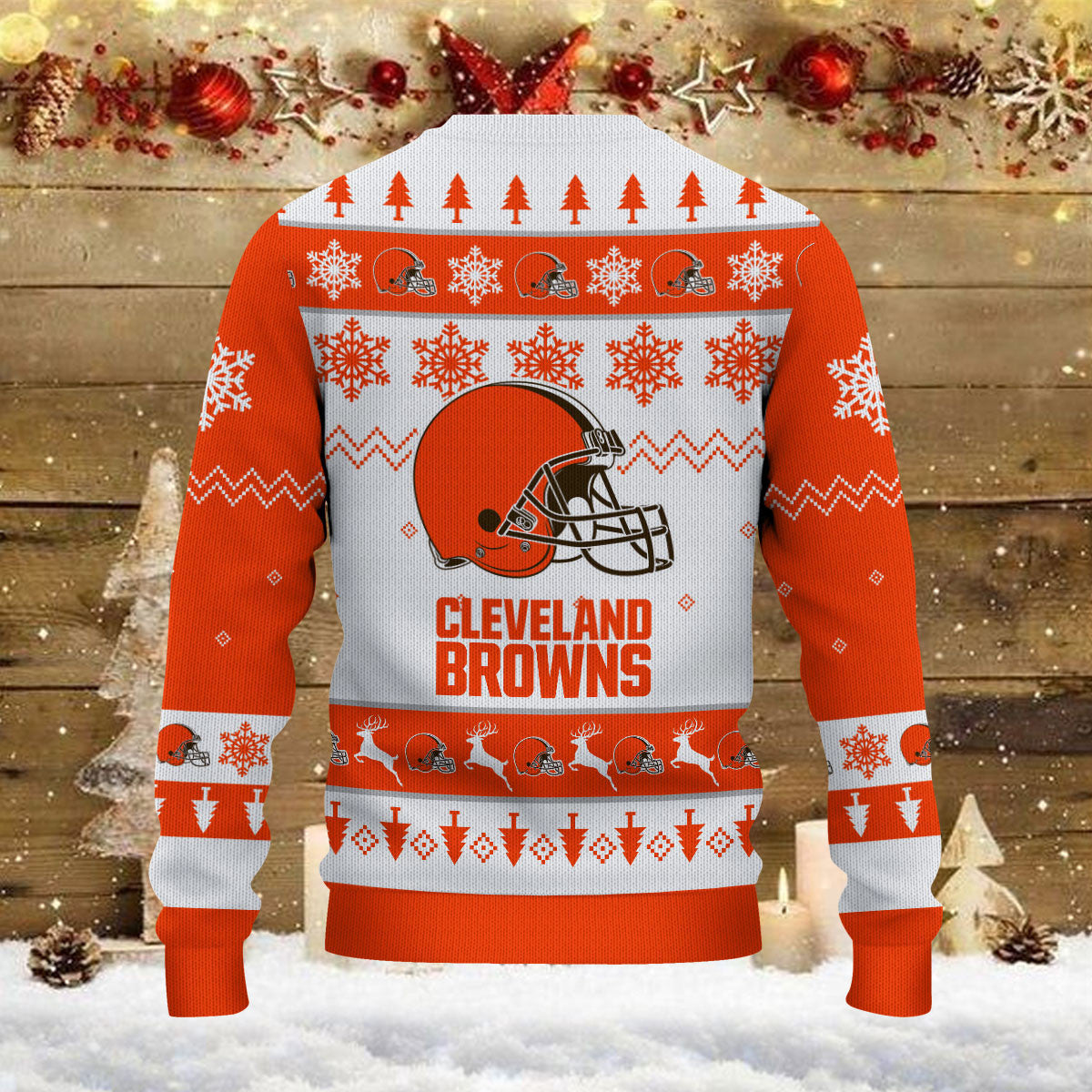 Cleveland Browns Ugly Sweater - Christmas Gift 1008