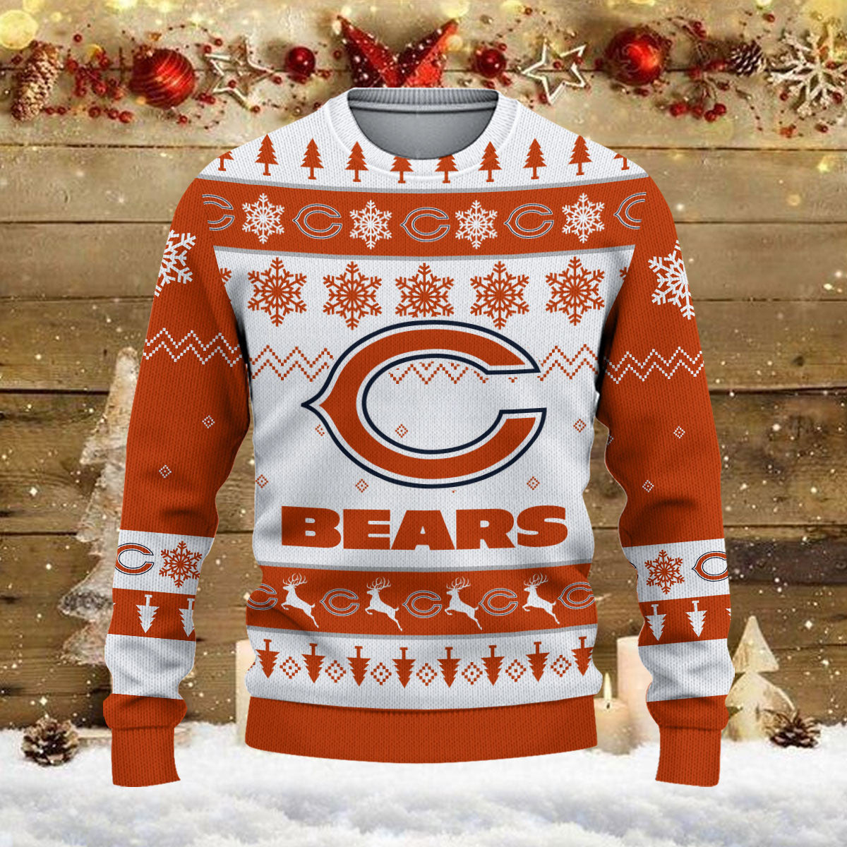 Chicago Bears Ugly Sweater - Christmas Gift 1006