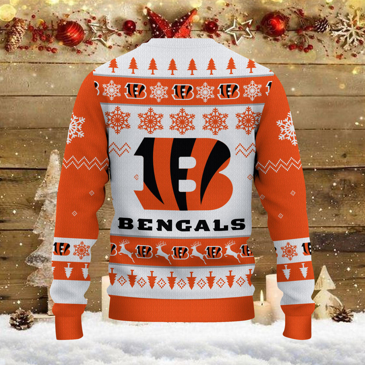 Cincinnati Bengals Ugly Sweater - Christmas Gift 1007