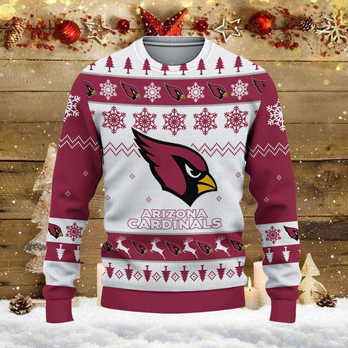 Arizona Cardinals Ugly Sweater - Christmas Gift 1001