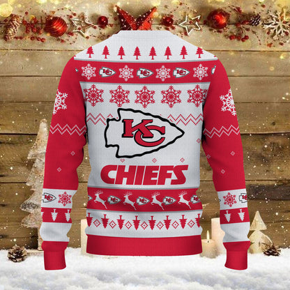 Kansas City Chiefs Ugly Sweater - Christmas Gift 1016