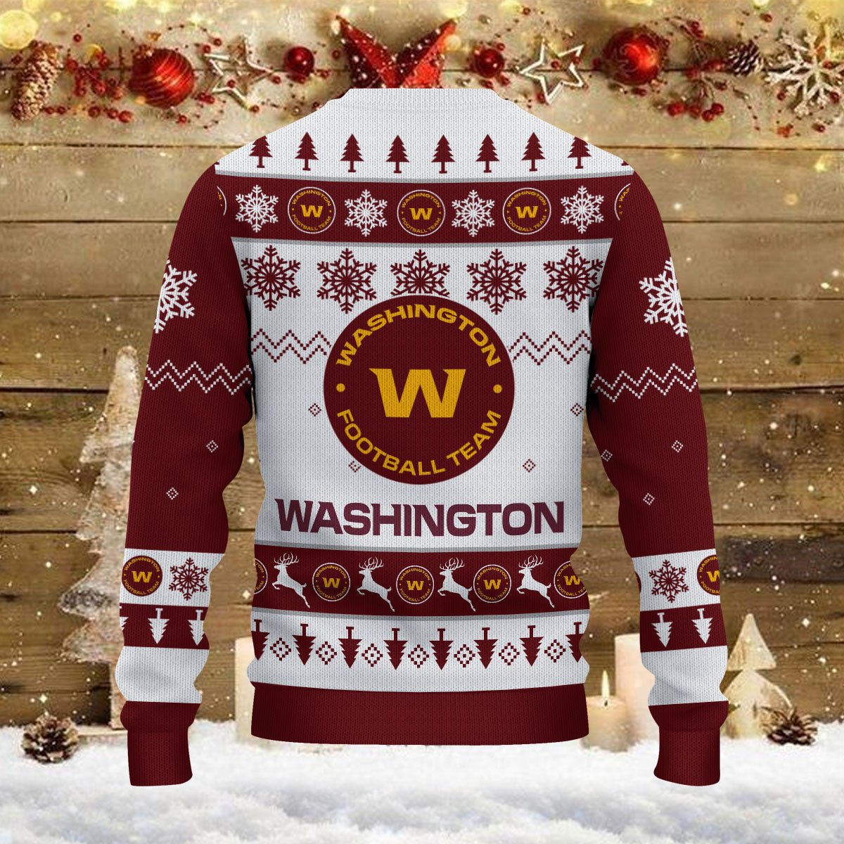 Washington Commanders Ugly Sweater - Christmas Gift 1032