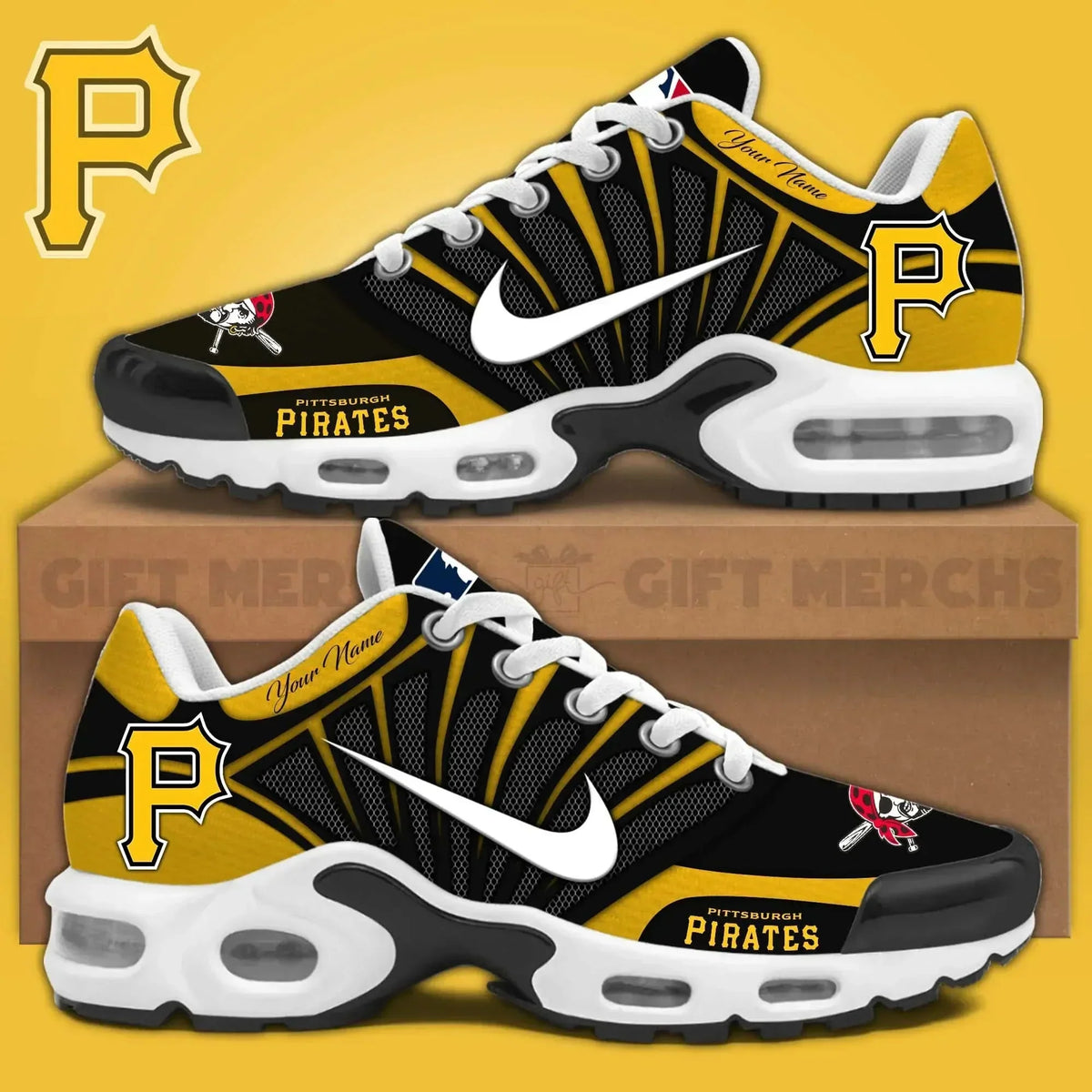 Pittsburgh Pirates Customized Premium Sport Shoes