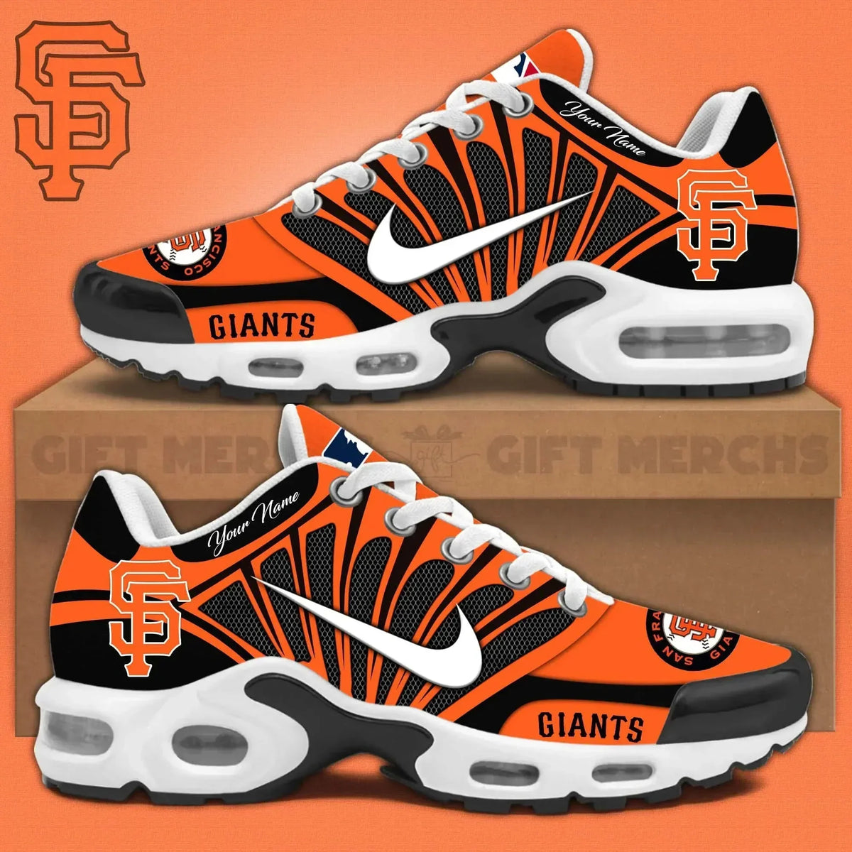 San Francisco Giants Customized Premium Sport Shoes