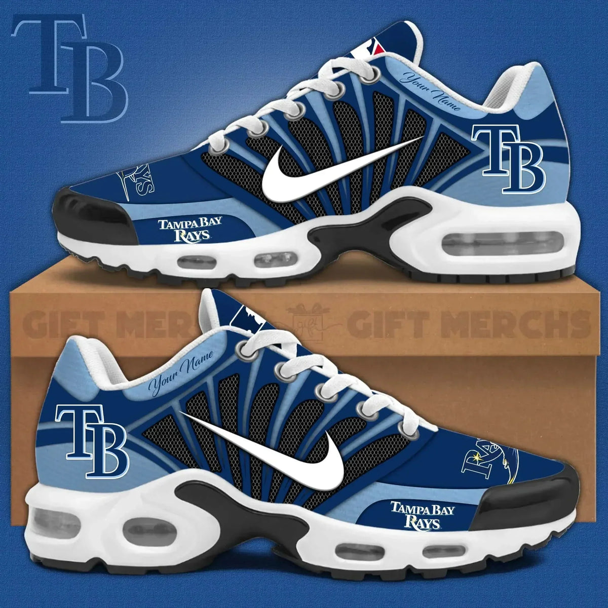 Tampa Bay Rays Customized Premium Sport Shoes
