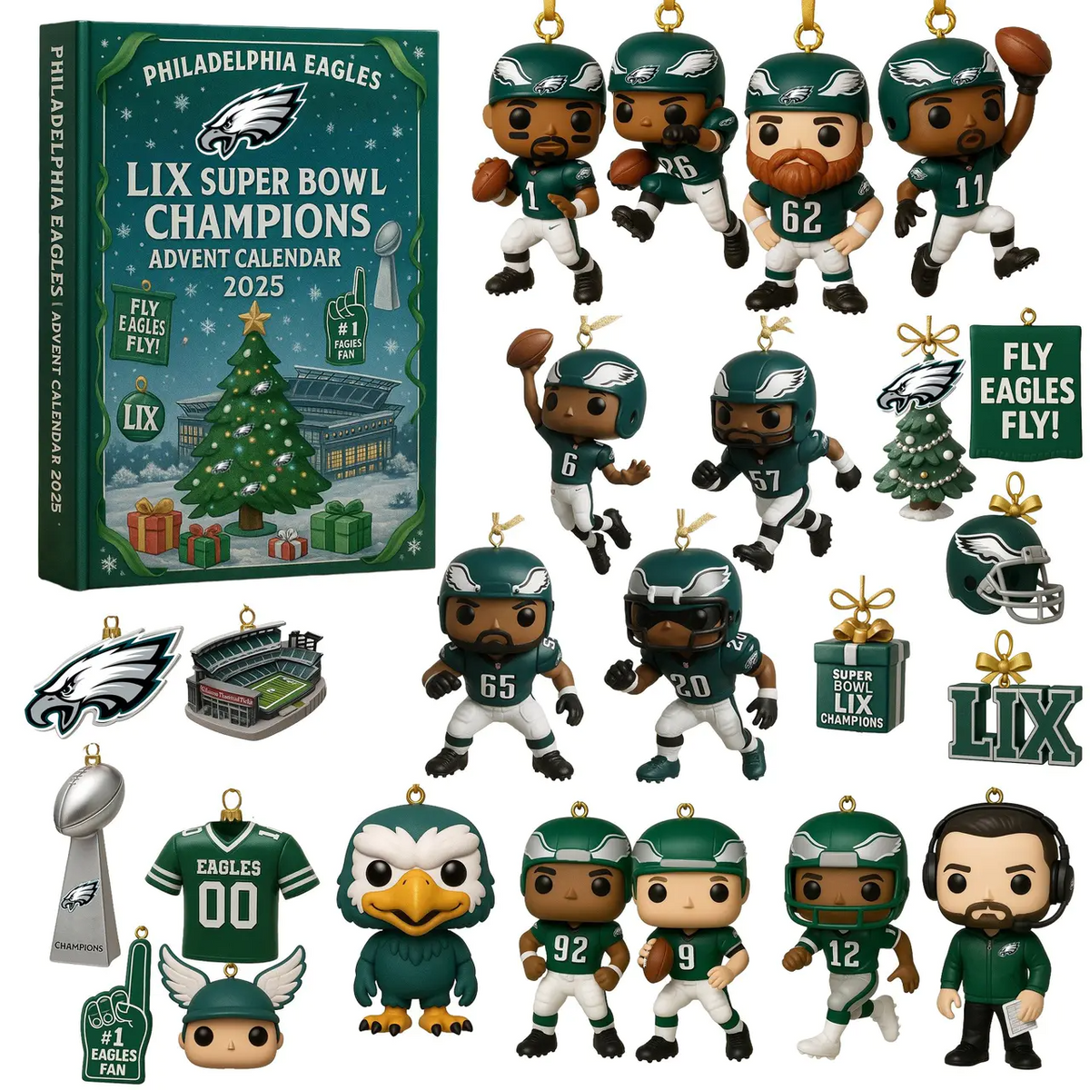🏈 PE LIX Super Bowl Champions Advent Calendar 2025 (Delivery in 3-5 days)