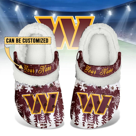 WAS Fleece-Lined Clogs - Comfortable in Winter