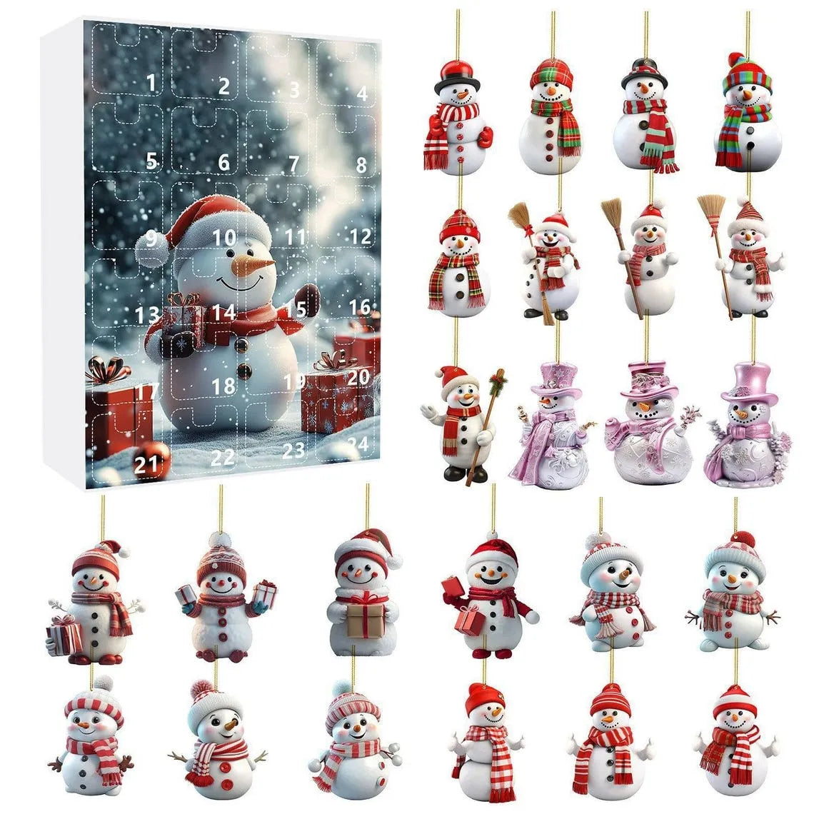 Snowman Advent Calendar 2025