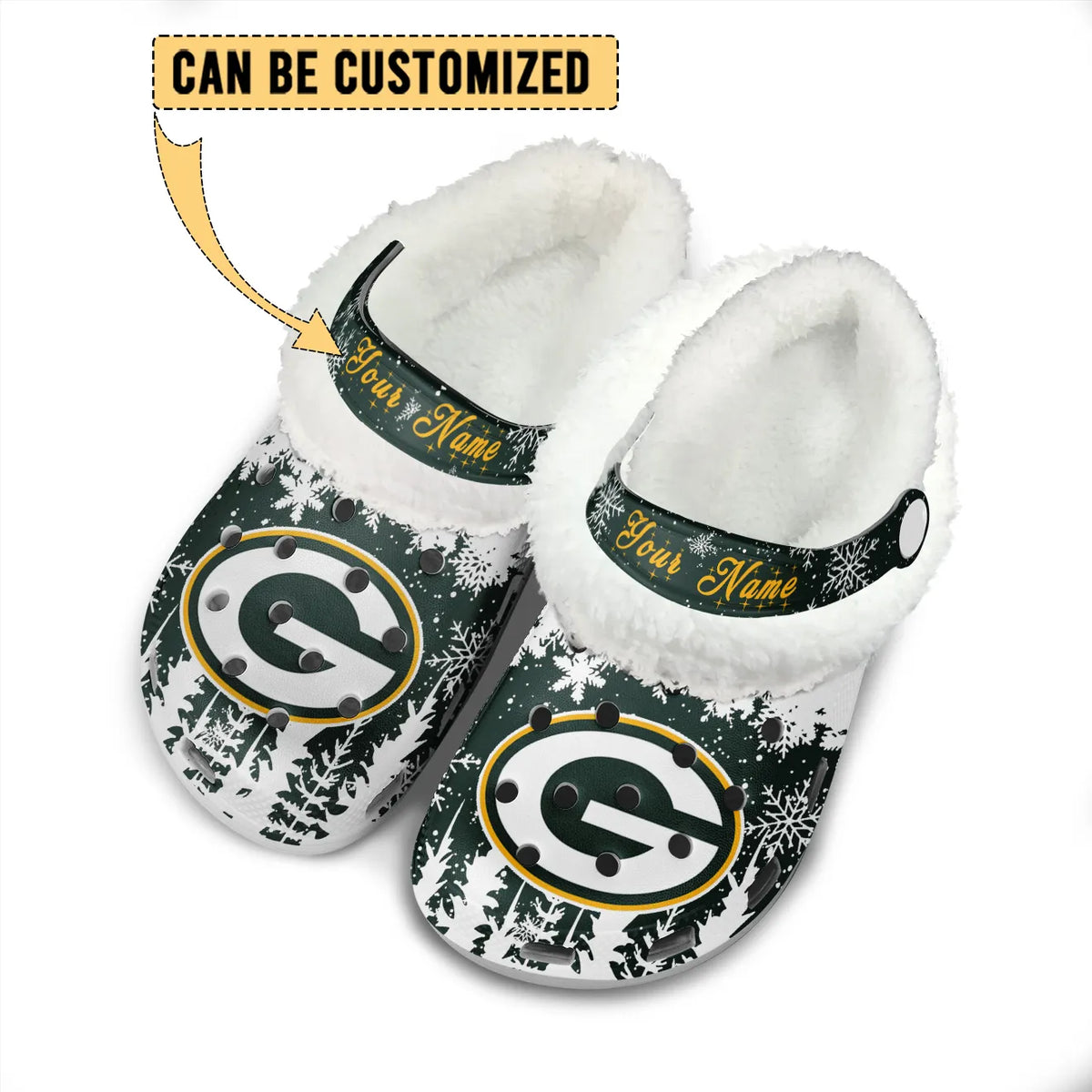 GB Fleece-Lined Clogs - Comfortable in Winter