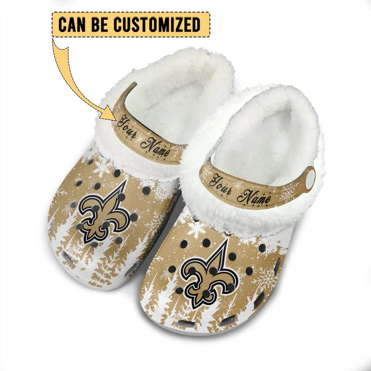 NO Fleece-Lined Clogs - Comfortable in Winter