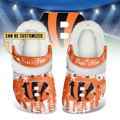 CIN Fleece-Lined Clogs - Comfortable in Winter