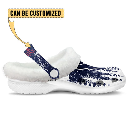 HOU Fleece-Lined Clogs - Comfortable in Winter